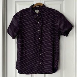 J. Crew Navy Blue Slim Untucked